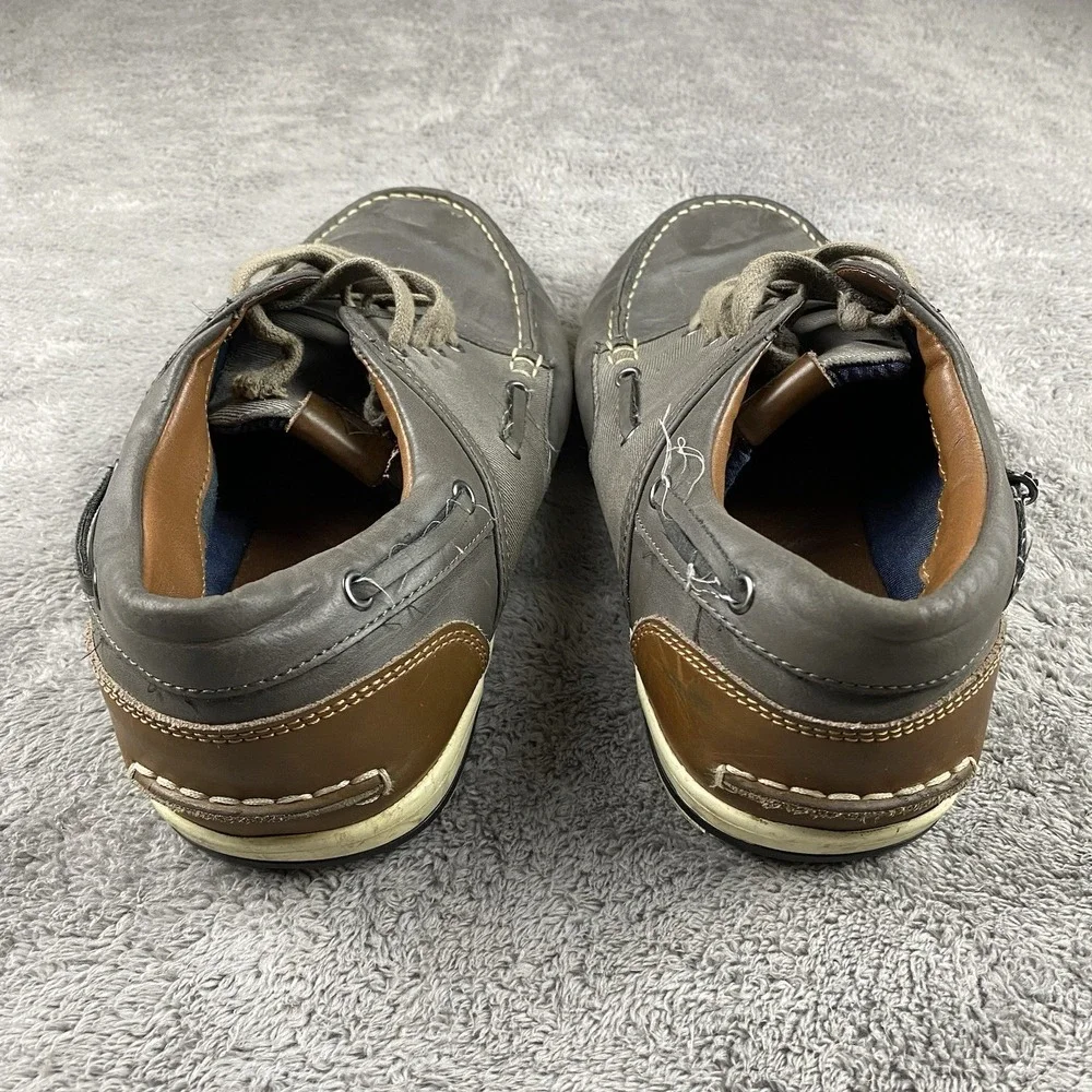 Aldo‎ Boat Shoes Mens Size 10.5 Gray Rubber Outsole